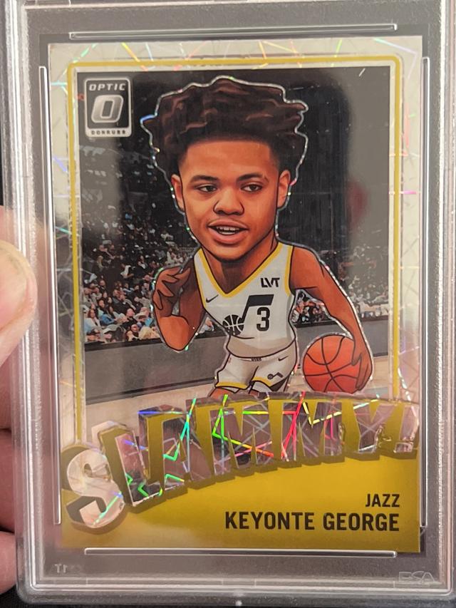 2023-24 Donruss Optic Keyonte George Slammy! #5