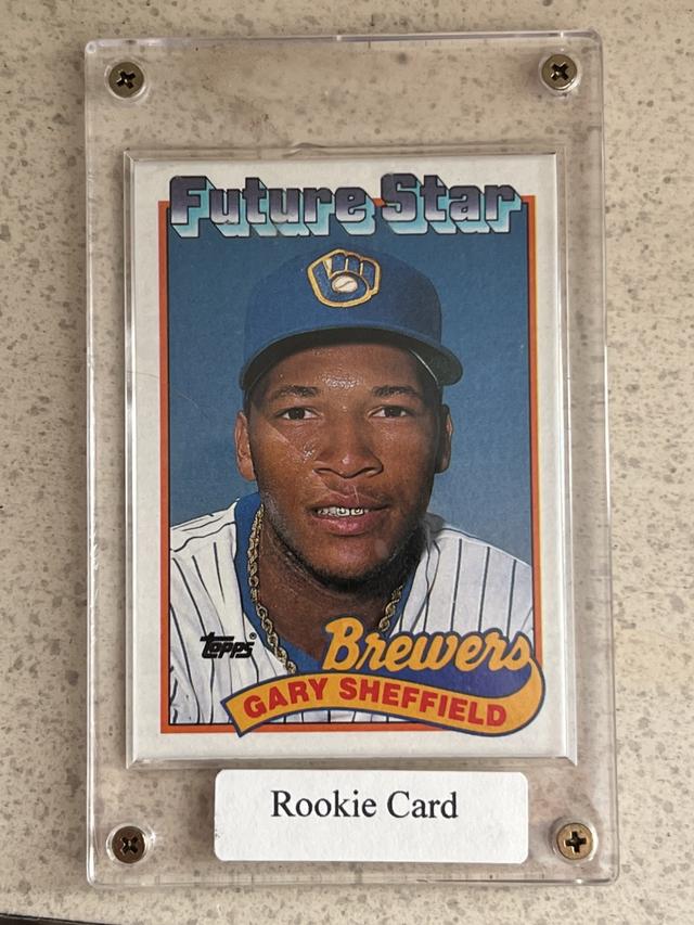 1989 Topps Gary Sheffield Base Set #343