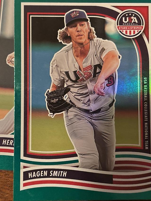 2024 Panini Stars & Stripes USA Hagen Smith ﻿Base Set #80