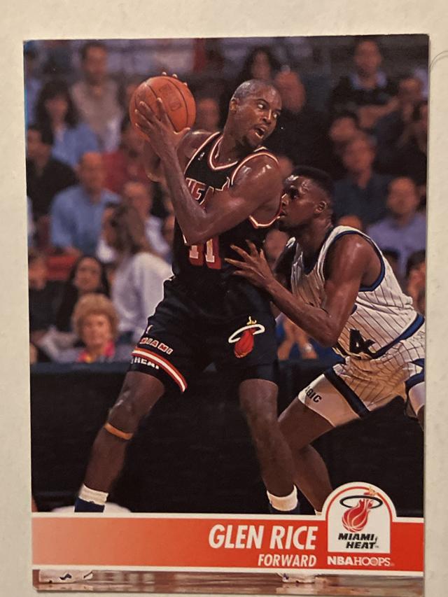 1994-95 Hoops Basketball Glen Rice ﻿Base #111