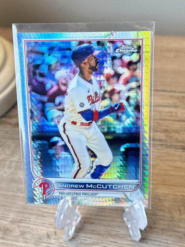 2022 Topps Chrome Andrew McCutchen ﻿Base Set #153