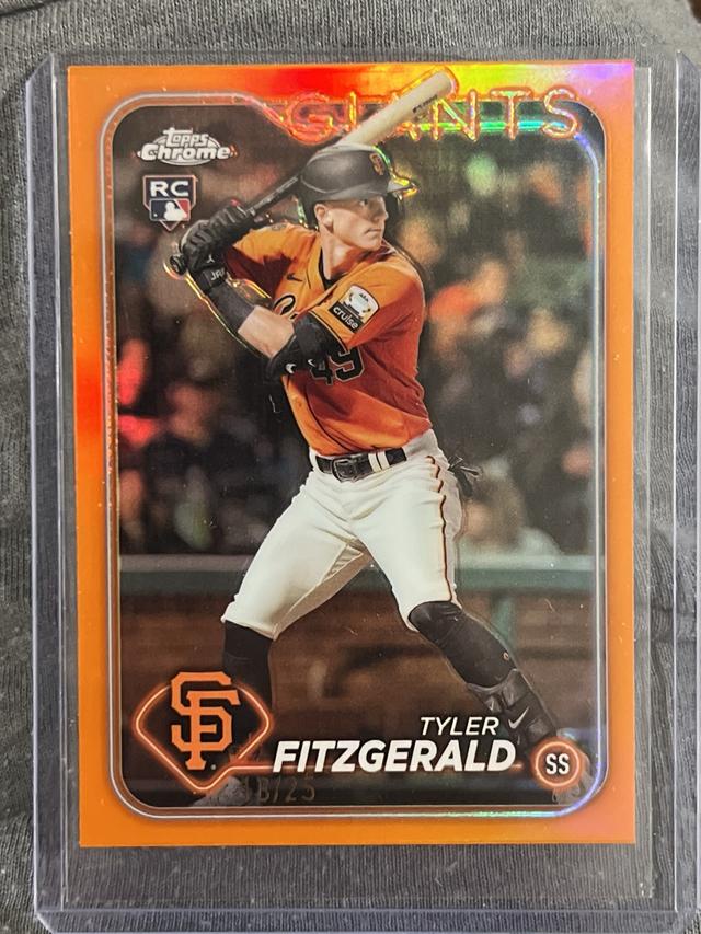 2024 Topps Chrome Tyler Fitzgerald ﻿Base Set #131