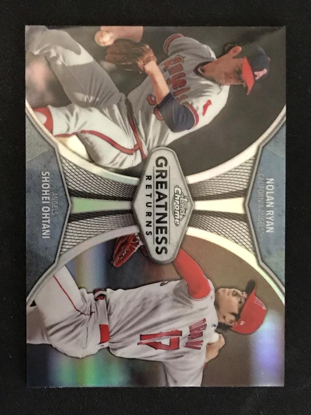 2019 Topps Chrome Nolan Ryan, Shohei Ohtani GREATNESS RETURNS #GRE-3