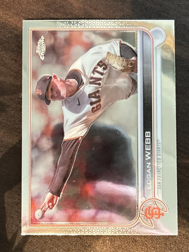 2022 Topps Chrome Updates Logan Webb BASE Base #USC62