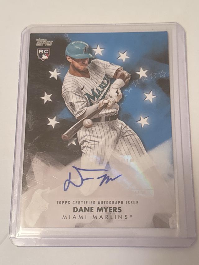 2024 Topps Series 2 Dane Myers BASEBALL STARS AUTOGRAPHS #BSA-DMY