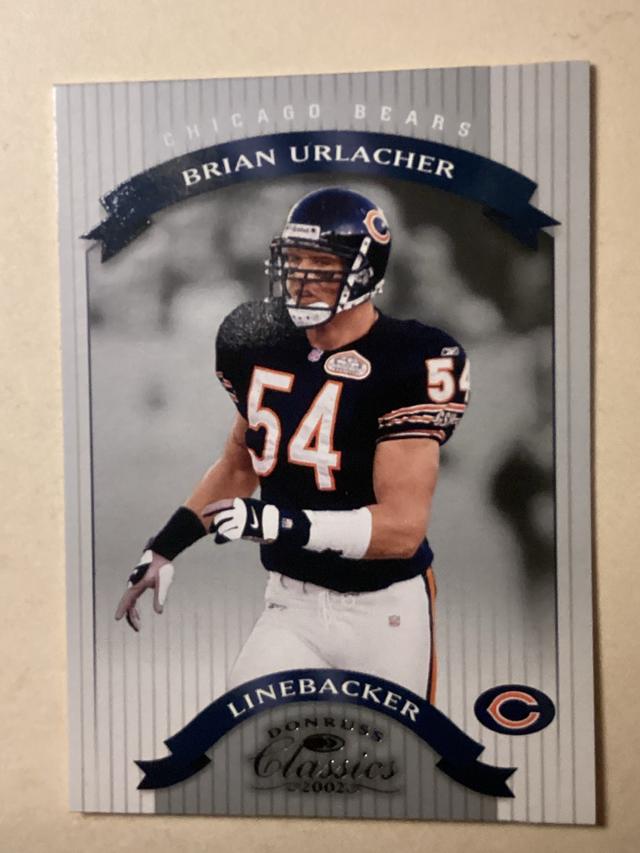 2002 Donruss Classics Football Brian Urlacher ﻿Base #10