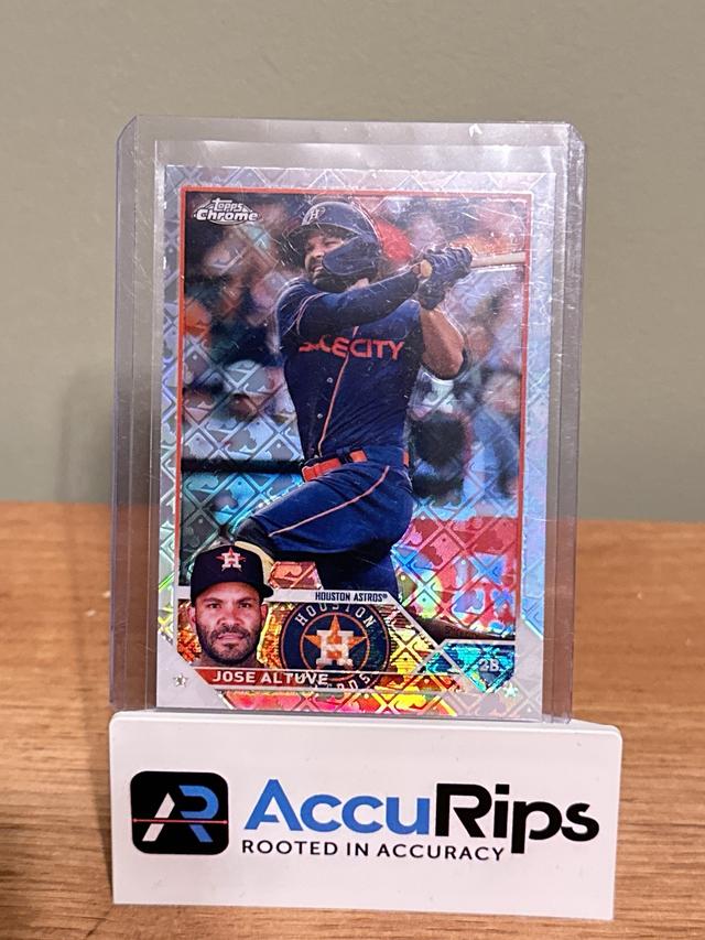 2023 Topps Logofractor Jose Altuve BASE CARDS #112