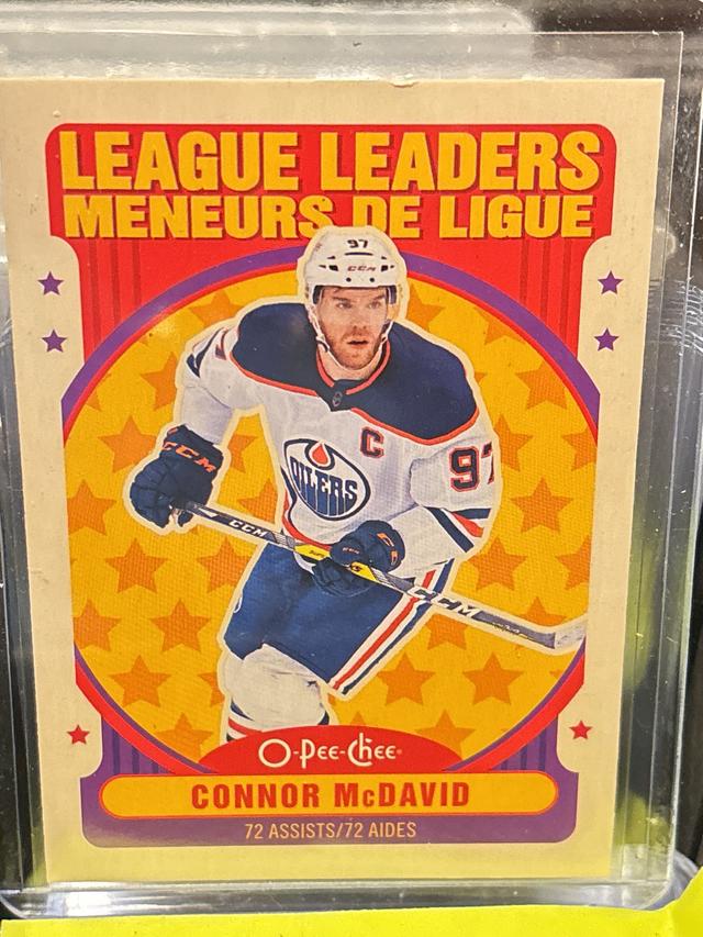 2021-22 O-Pee-Chee Hockey Connor McDavid Base Short Prints Set #583