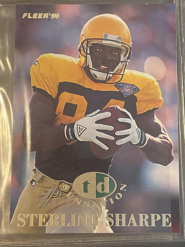 1995 Fleer Football Sterling Sharpe TD Sensations #6