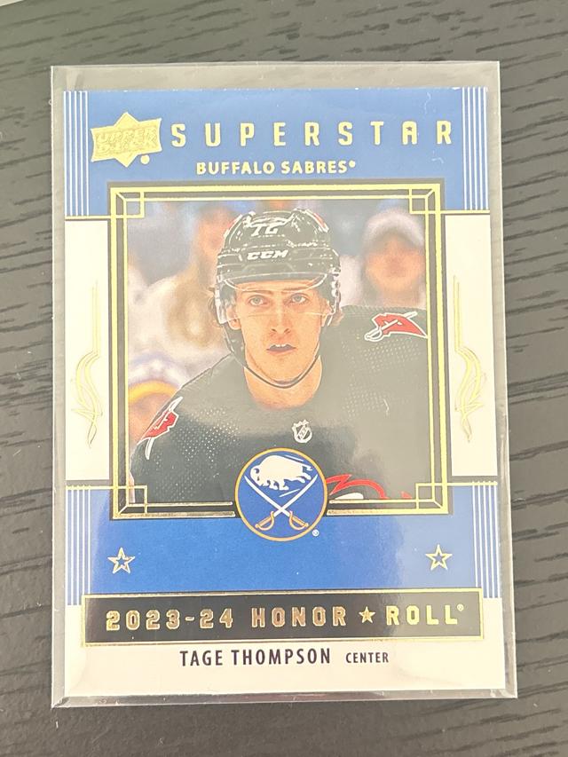 2023-24 Upper Deck Series 1 Tage Thompson Honor Roll Set #HR-26