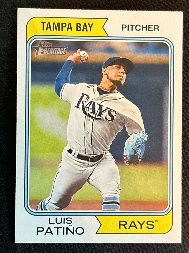 2023 Topps Heritage Luis Patiño BASE #184