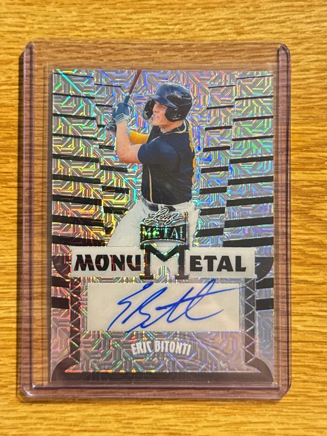 2024 Leaf Metal Eric Bitonti MonuMetal #MM-EB1 10/10