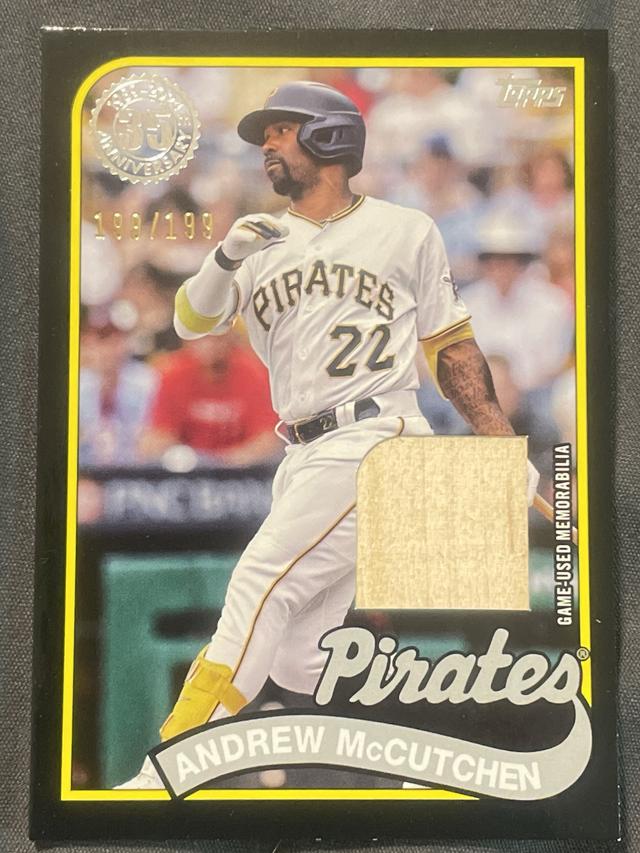 2024 Topps Series 2 Andrew McCutchen Black /199 #89R2-AM