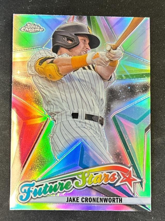 2022 Topps Chrome Jake Cronenworth Future Stars Checklist #FS-9