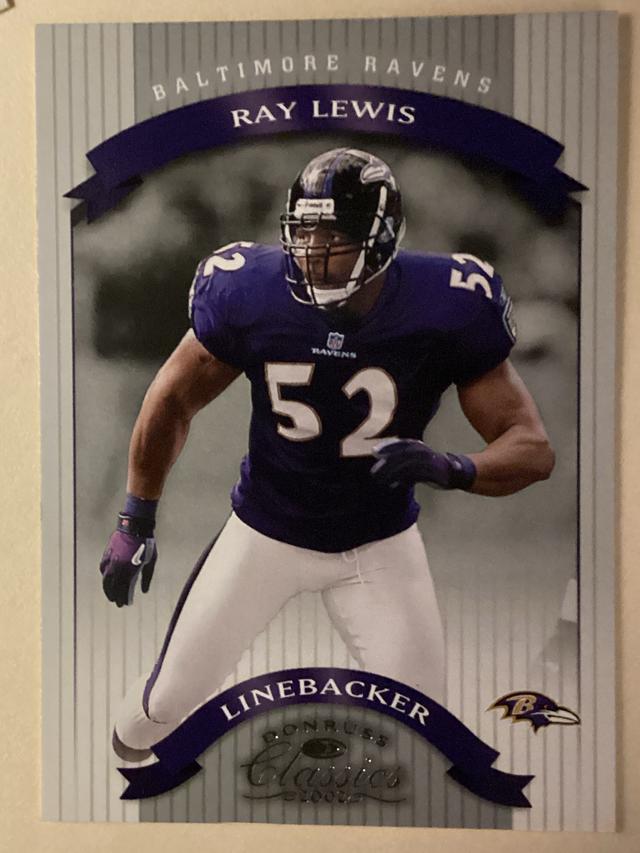 2002 Donruss Classics Football Ray Lewis ﻿Base #47