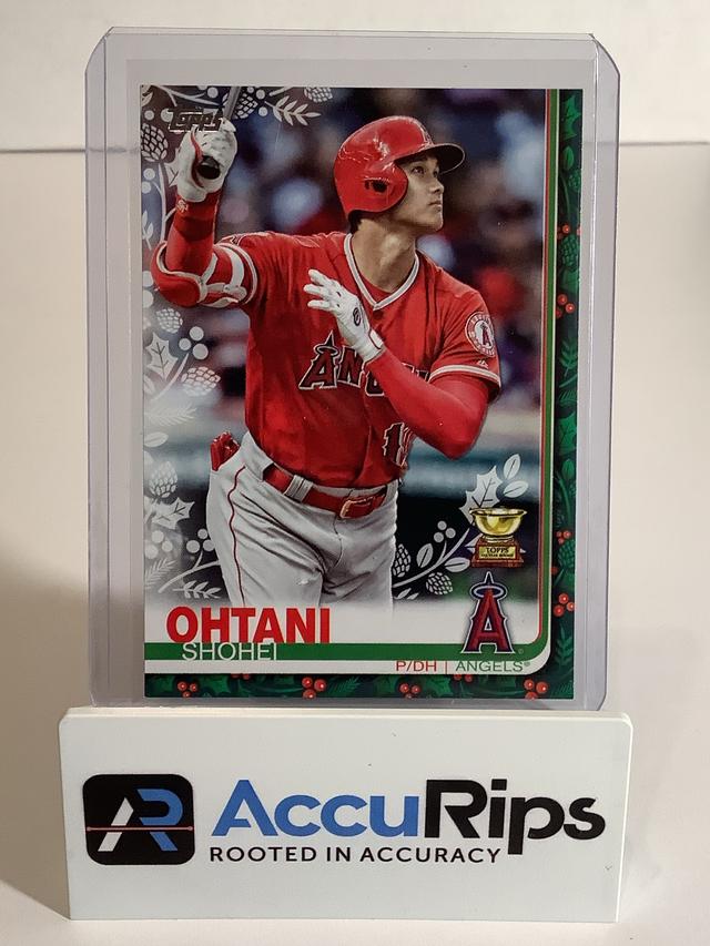 2019 Topps Holiday Mega Box Shohei Ohtani BASE Base #HW16