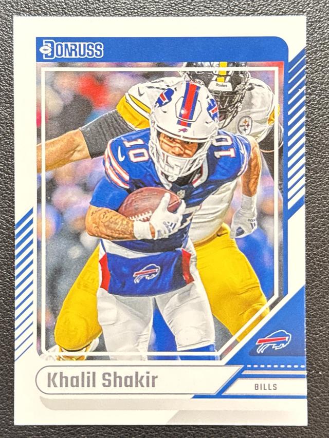 2024 Donruss Football Khalil Shakir ﻿Base Set #37