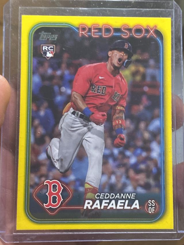 2024 Topps Series 1 Ceddanne Rafaela BASE CARD SET #313