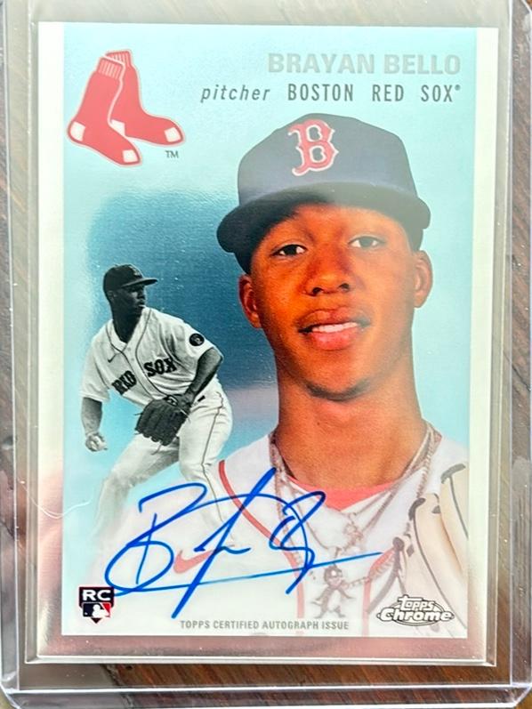 2023 Topps Chrome Platinum '54 Brayan Bello AUTOGRAPH CARDS #CPA-BBE