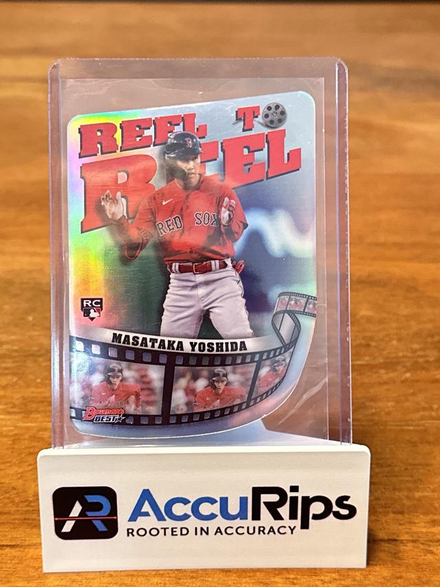 2023 Bowman's Best  Masataka Yoshida REEL TO REEL DIE CUT #RR-10