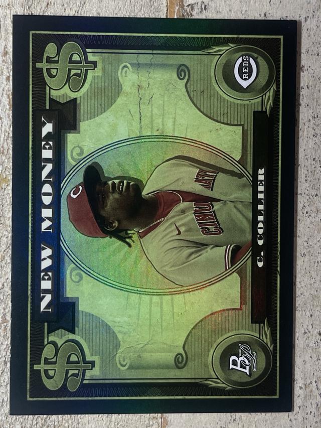 2023 Bowman Platinum Cam Collier NEW MONEY #NM-10