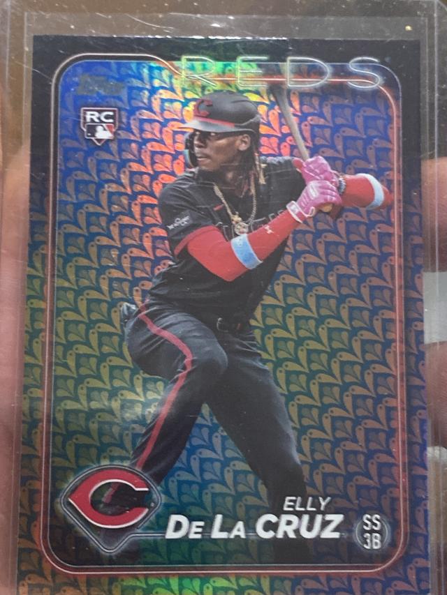 2024 Topps Series 1 Elly De La Cruz BASE CARD SET Holiday #141