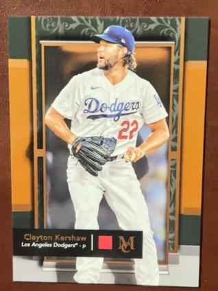 2024 Topps Museum Collection Clayton Kershaw ﻿Base Set Copper #33