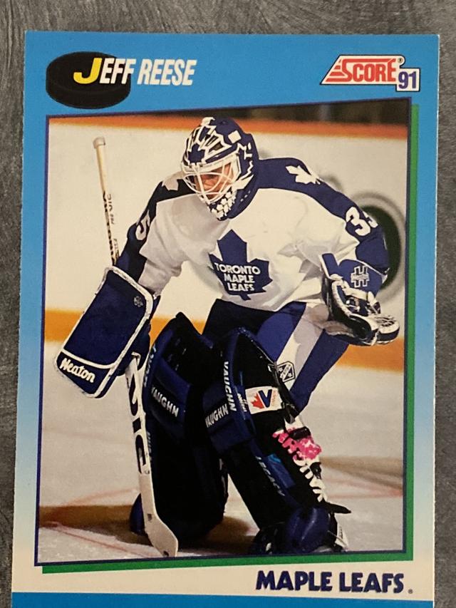 1991 Score Hockey Jeff Reese ﻿Base #410