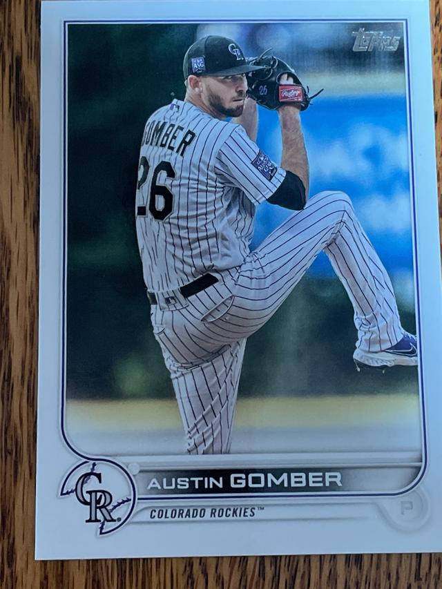 2022 Topps Series 2 Austin Gomber BASE #461