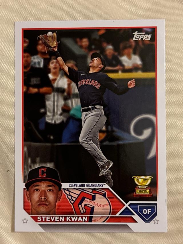 2023 Topps Series 1 Steven Kwan BASE COMPLETE SET #116