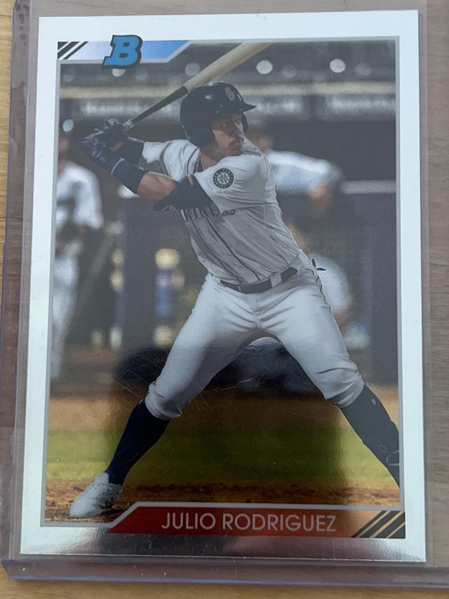 2020 Bowman Heritage Julio Rodriguez Bowman Chrome Prospects #92CP-ROD