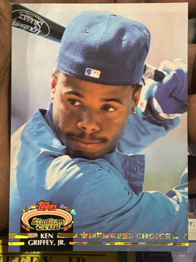 1992 Topps Stadium Club Ken Griffey Members Choice #603