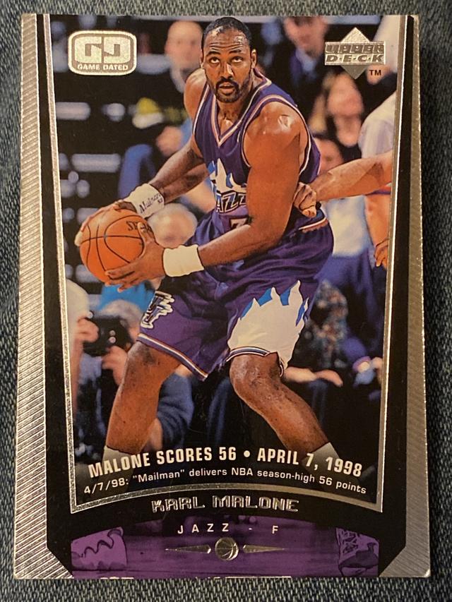 1998-99 Upper Deck Basketball Karl Malone GD ﻿Base #151