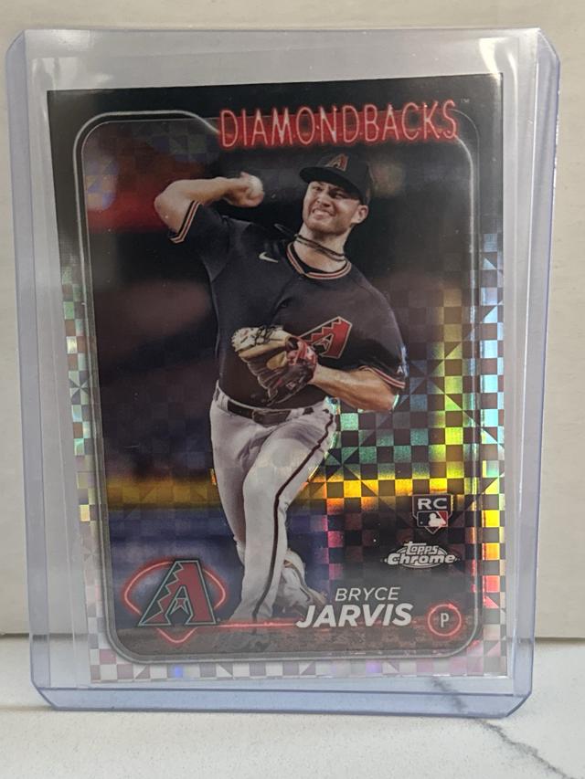 2024 Topps Chrome Bryce Jarvis ﻿Base Set X-Fractors #75