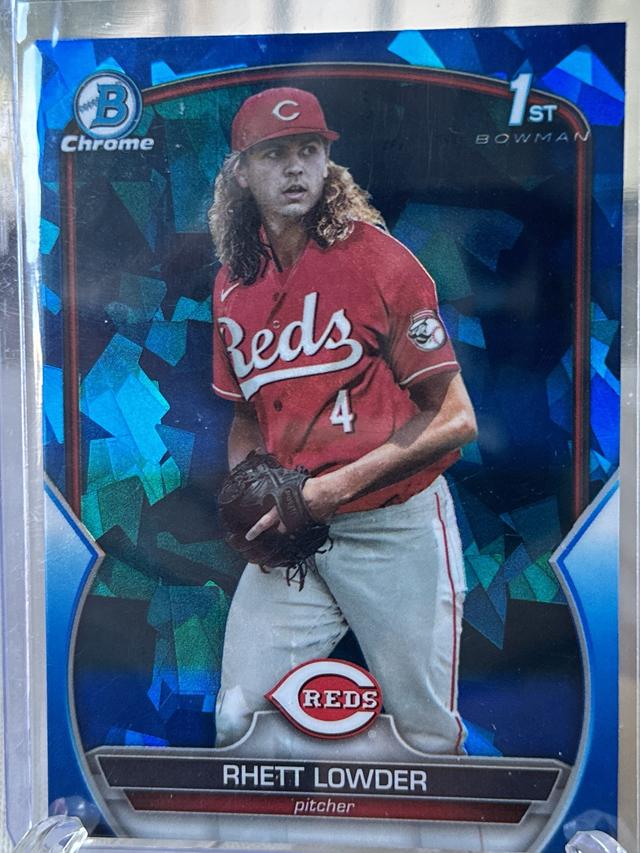 2023 Bowman Draft Sapphire Edition Rhett Lowder #BDC-52