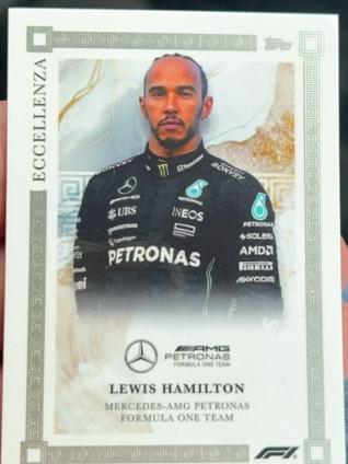 2023 Topps Eccellenza Formula One Lewis Hamilton ﻿Base Set #Lewis