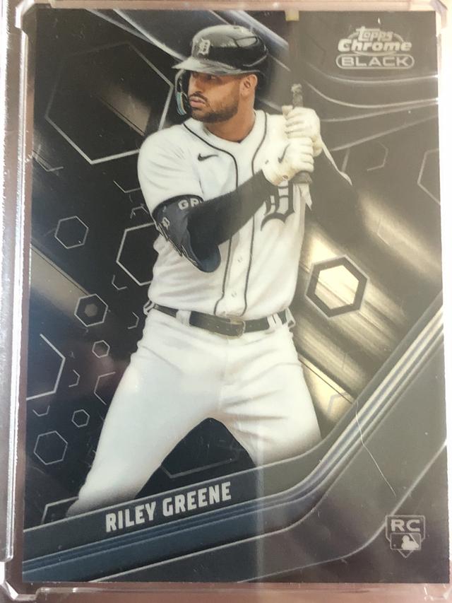 2023 Topps Chrome Black Riley Greene BASE CARDS #27