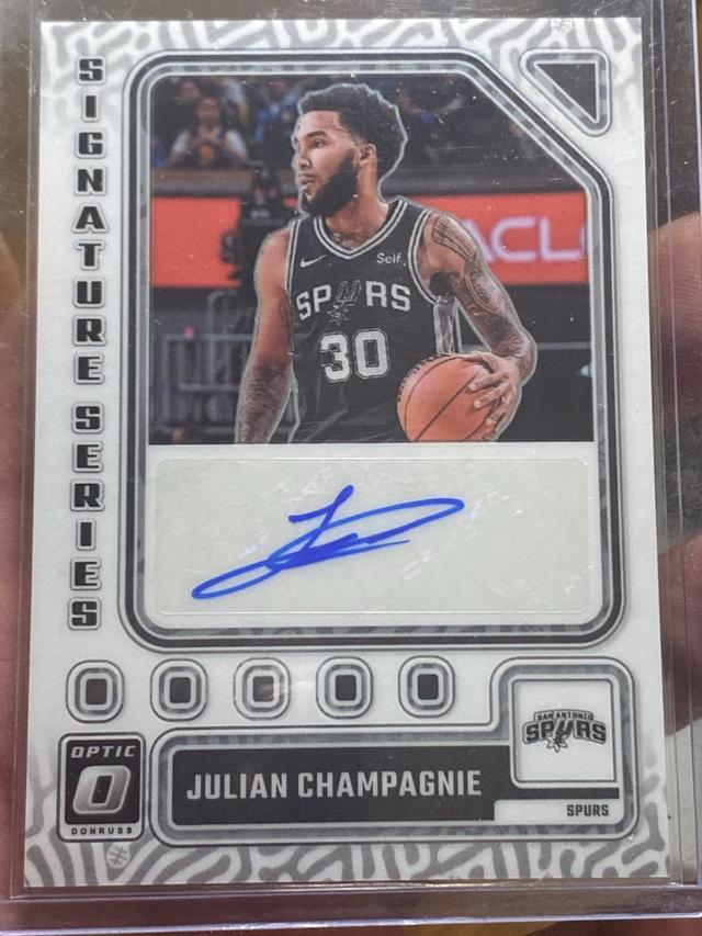 2023-24 Donruss Optic Julian Champagnie Signature Series #SS-CMP