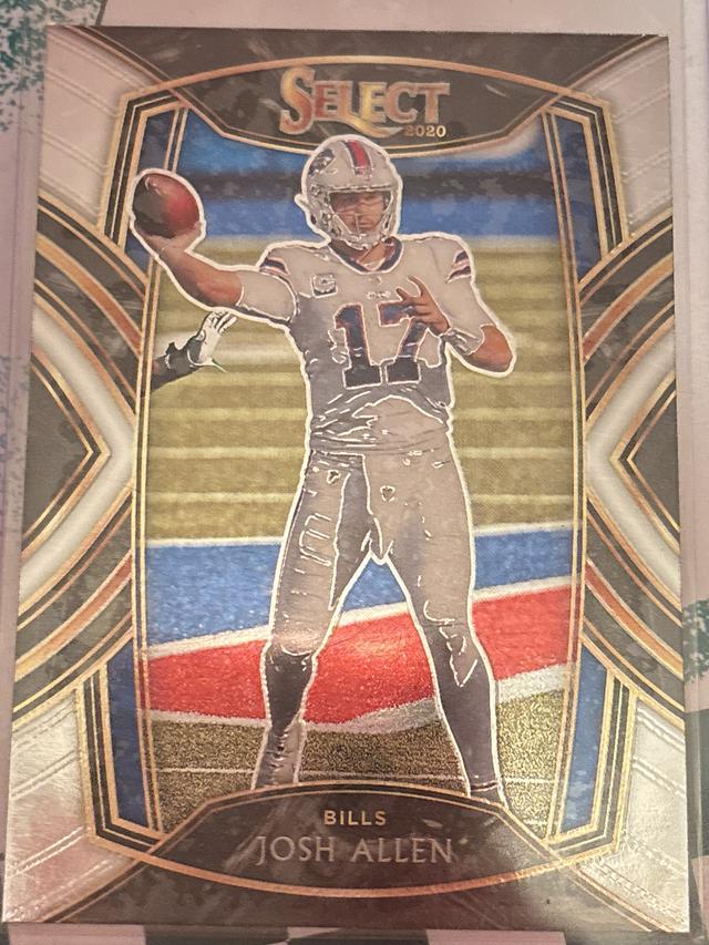 2020 Panini Select Football Josh Allen Base Club Level Set #222