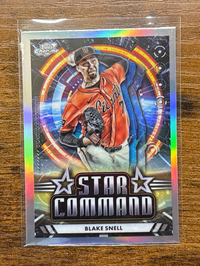 2024 Topps Cosmic Chrome Blake Snell Star Command #SC-16