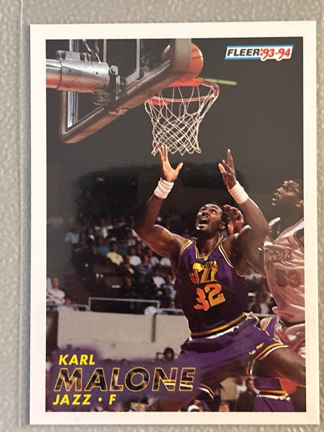 1993-94 Fleer Karl Malone Series 1 #211