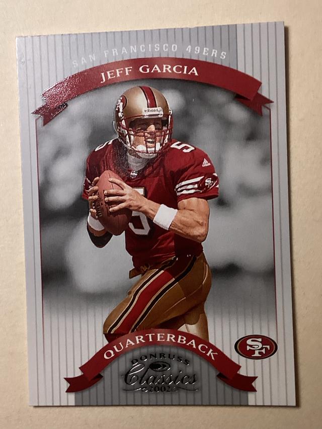 2002 Donruss Classics Football Jeff Garcia ﻿Base #32