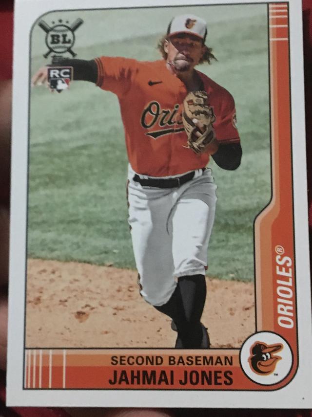 2021 Topps Big League Jahmai Jones ﻿Base Set #5