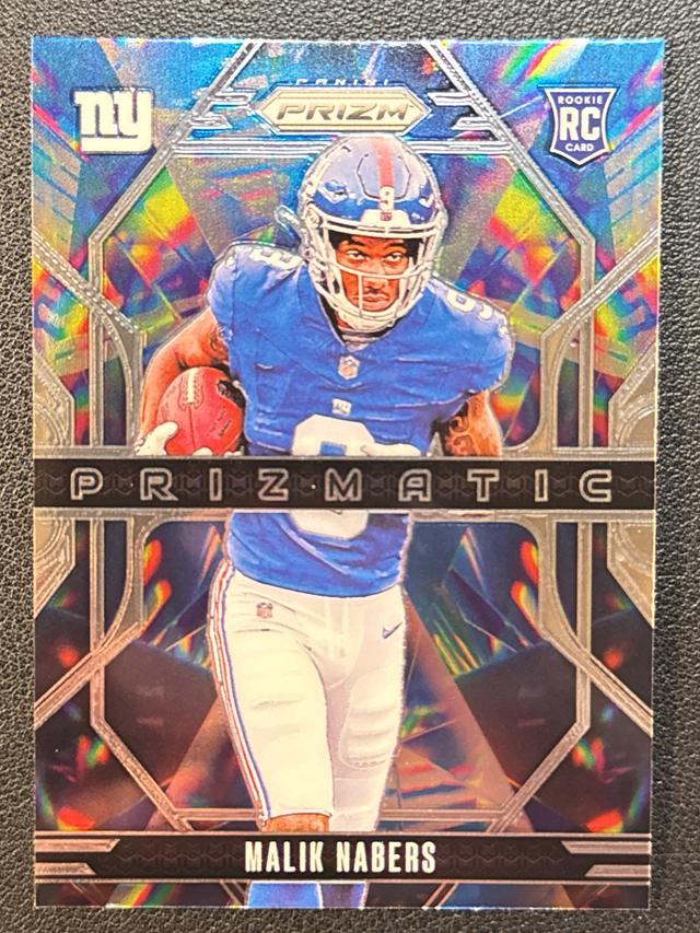 2024 Panini Prizm Football Malik Nabers Prizmatic #13