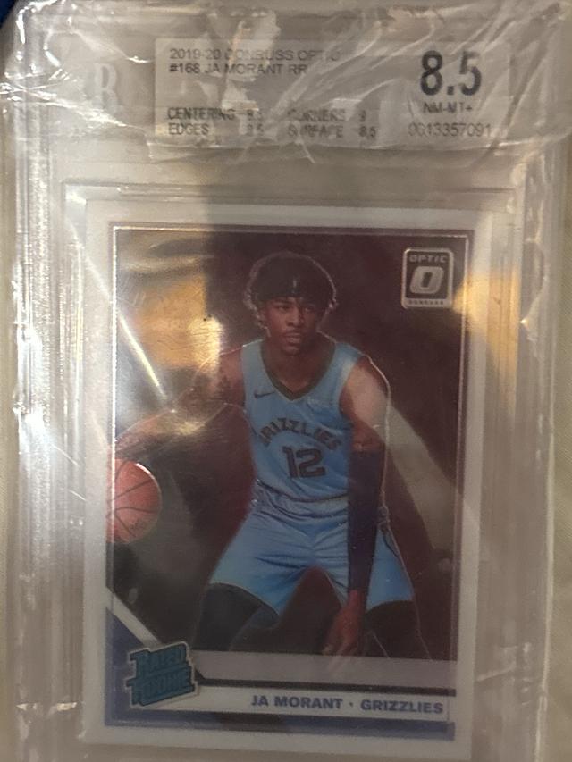 2019-20 Donruss Optic Basketball Ja Morant Base Set #168