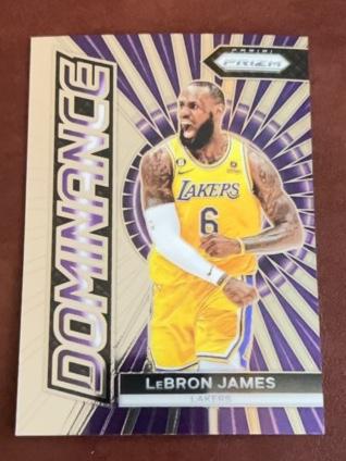 2023-24 Panini Prizm LeBron James Dominance #3