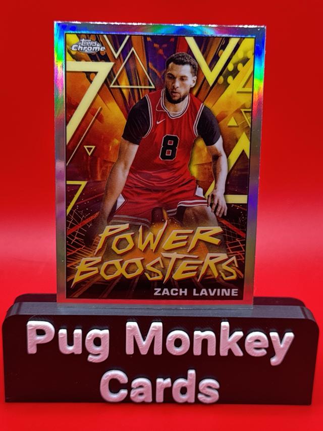 2023-24 Topps Chrome Basketball Zach LaVine Chicago #PB-3