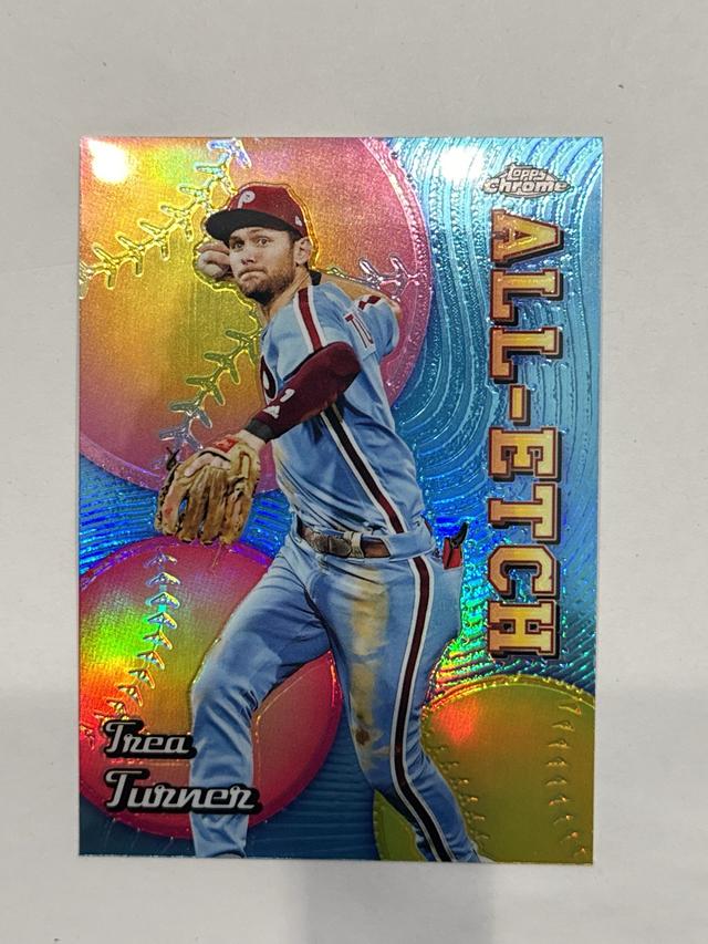 2024 Topps Chrome Trea Turner All Etch Checklist #CAE-11