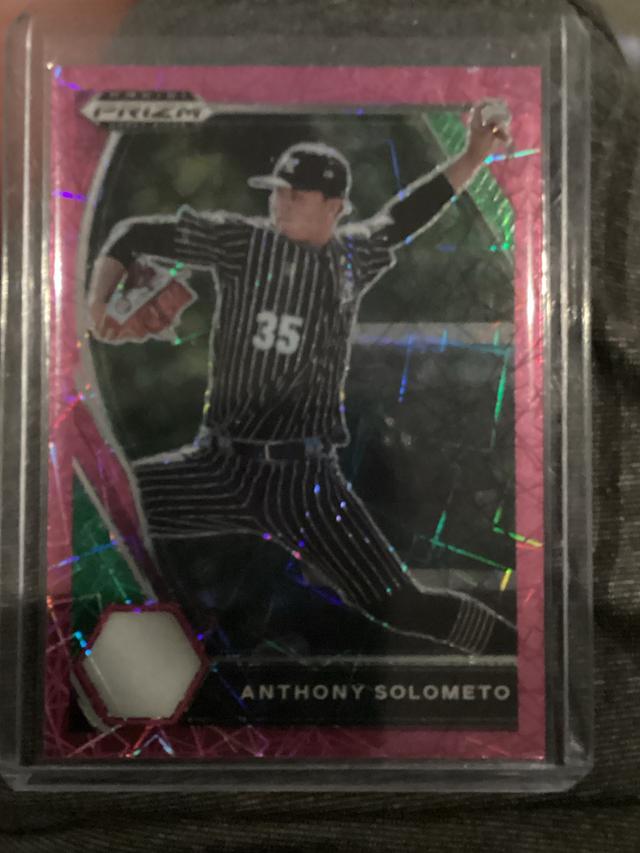 2021 Panini Prizm Draft Picks Anthony Solometo Base Set #PDP37