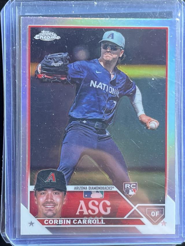 2023 Topps Chrome Update Series Corbin Carroll #ASGC-34